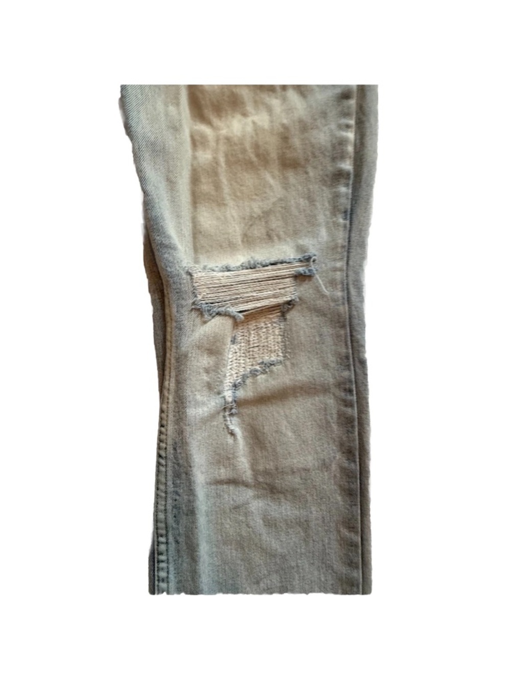 Ksubi Van Winkle Jeans 33 Light Wash Distressed Skinny Denim Trashed Men’s - Picture 3 of 14